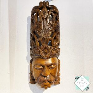 Wooden Colonial Mask