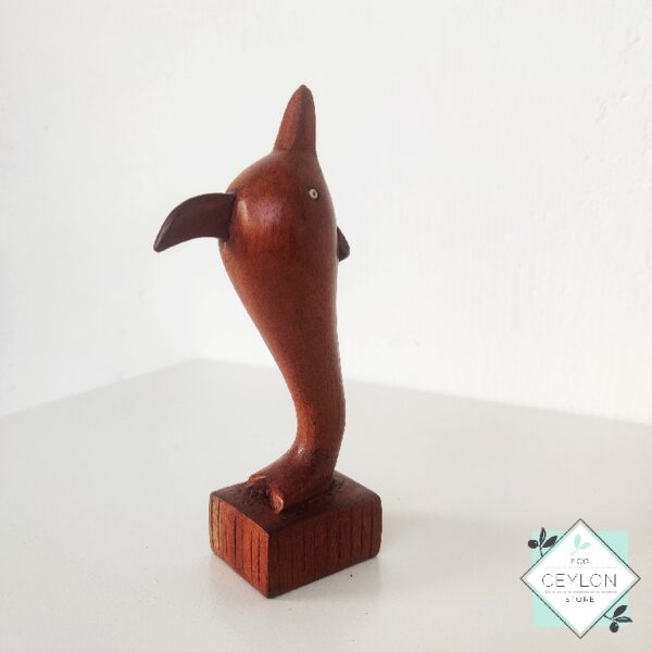 3 18 Wooden Dolphin Sculpture