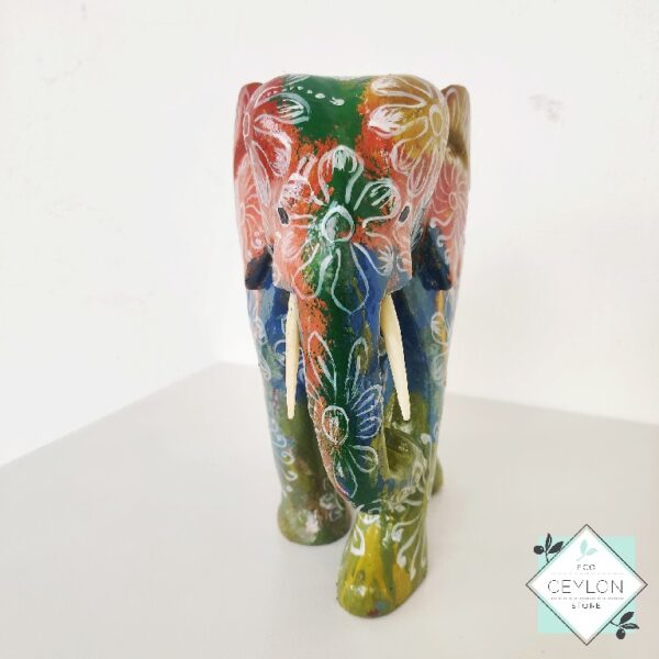Coloful Wooden Elephant